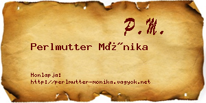 Perlmutter Mónika névjegykártya